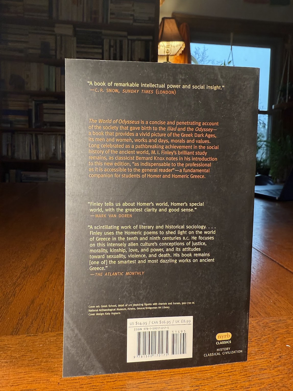 The World of Odysseus by M.I. Finley