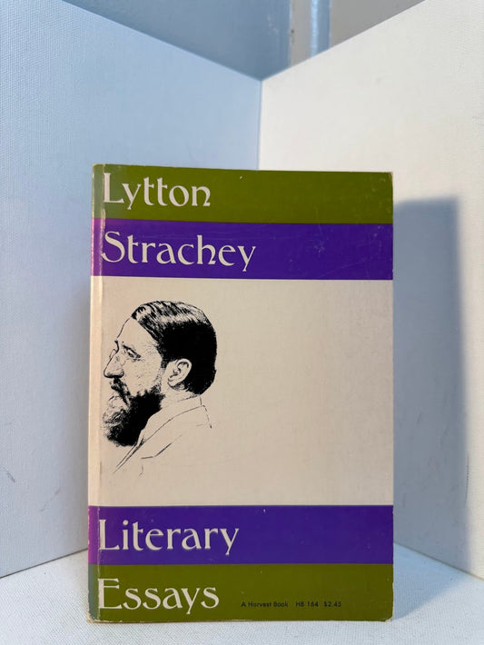 Literary Essays by Lytton Strachey