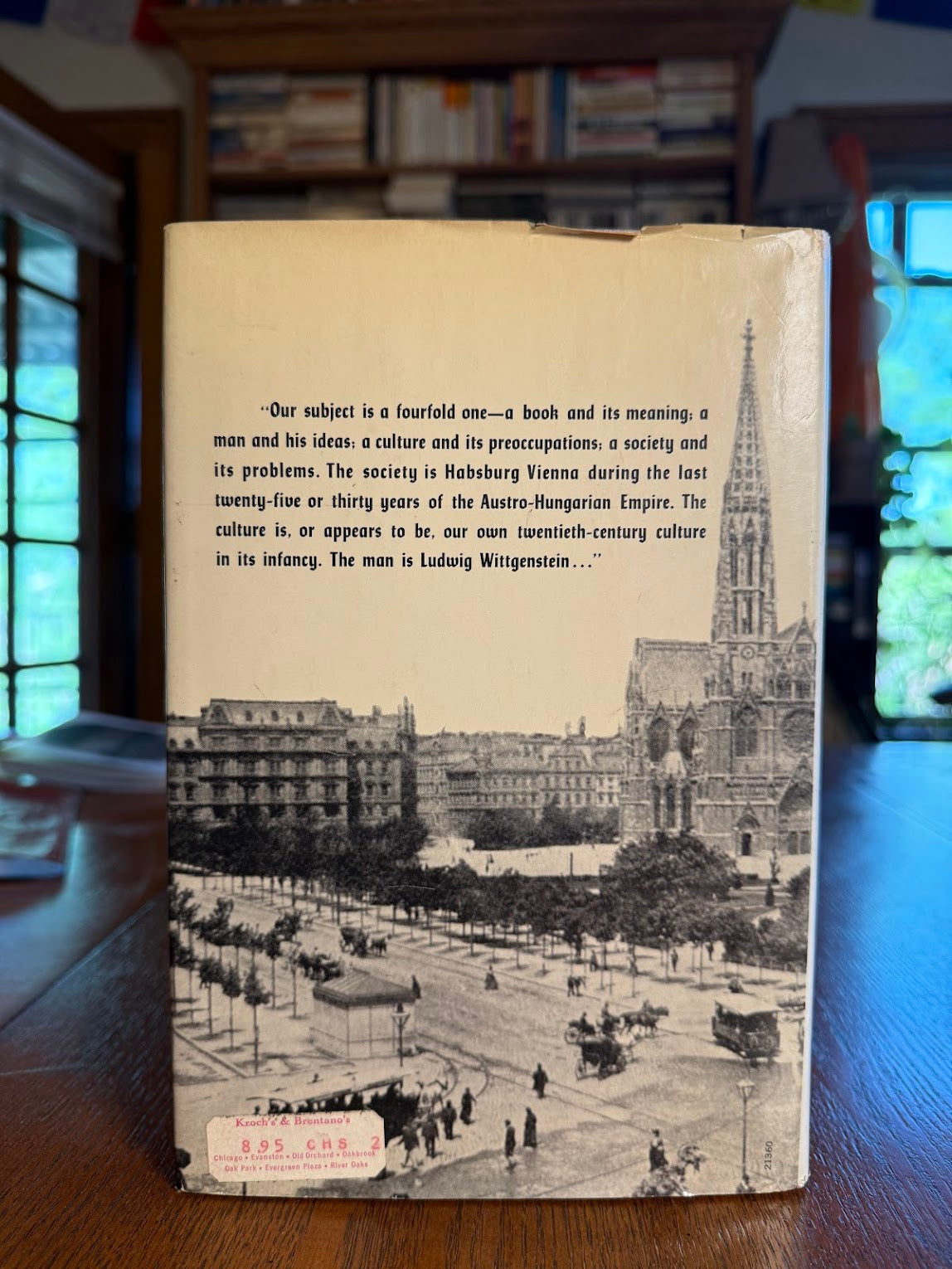 Wittgenstein's Vienna by Allan Janik and Stephen Toulmin