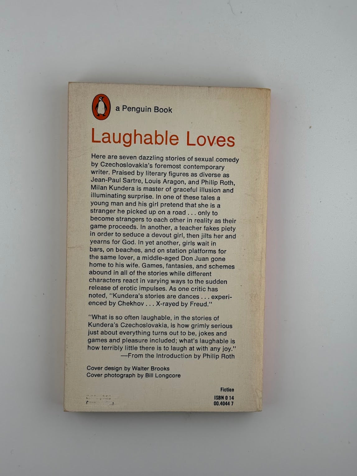 Laughable Loves by Milan Kundera
