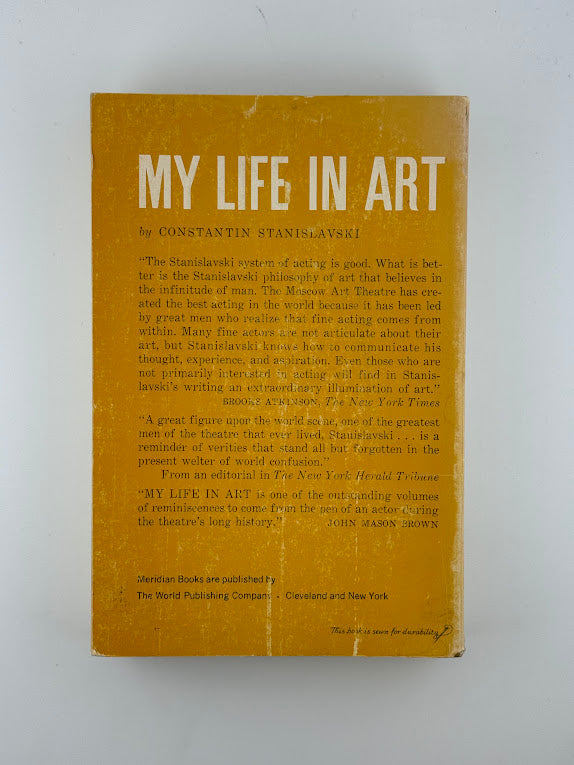 My Life in Art by Constantin Stanislavski