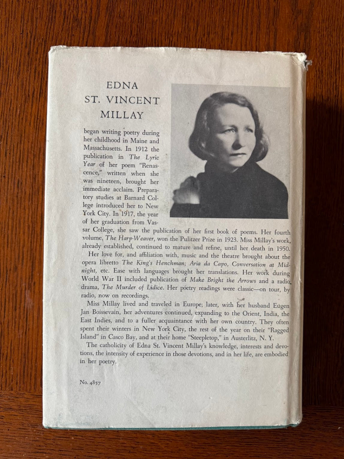 Collected Poems by Edna St. Vincent Millay