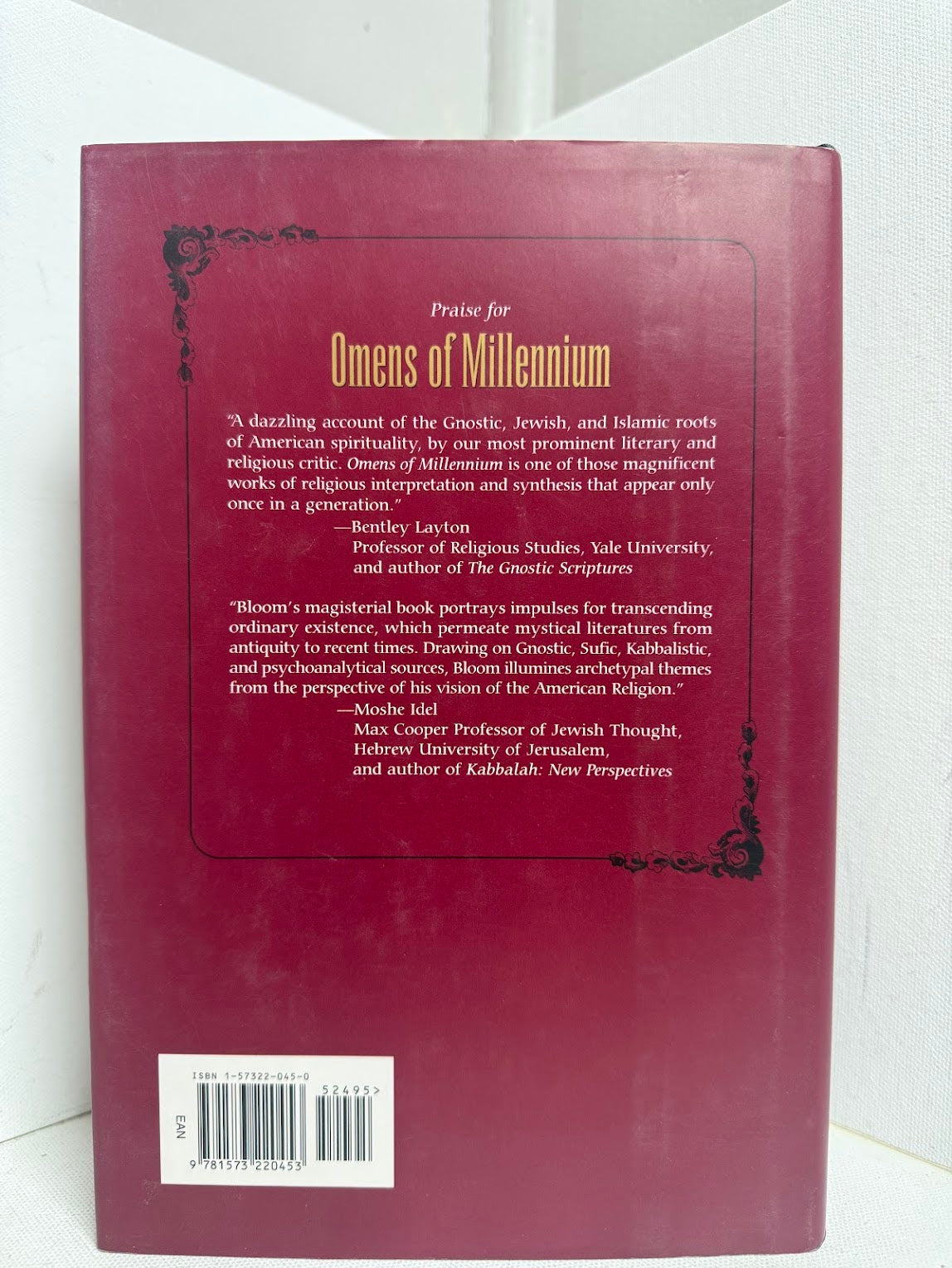 Omens of Millennium - The Gnosis of Angels, Dreams, and Resurrection by Harold Bloom