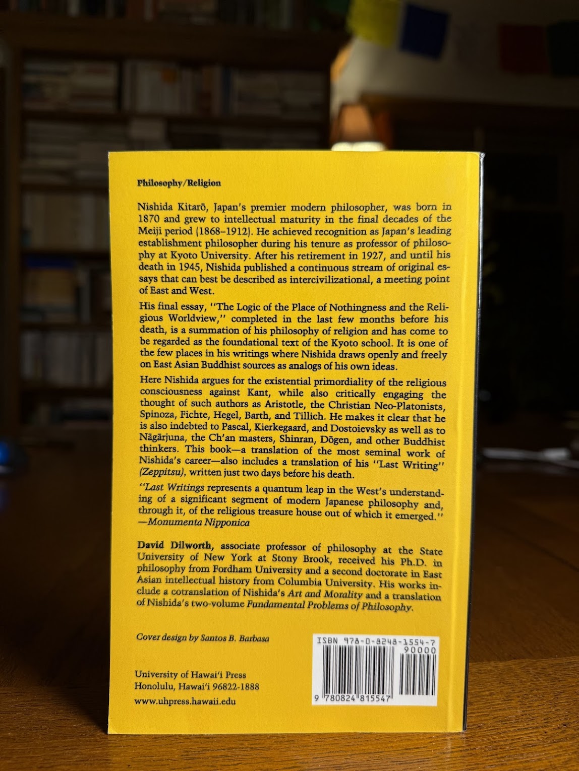 Last Writings by Nishida Kitaro