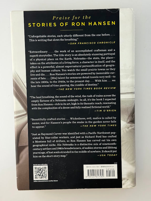 She Loves Me Not by Ron Hansen