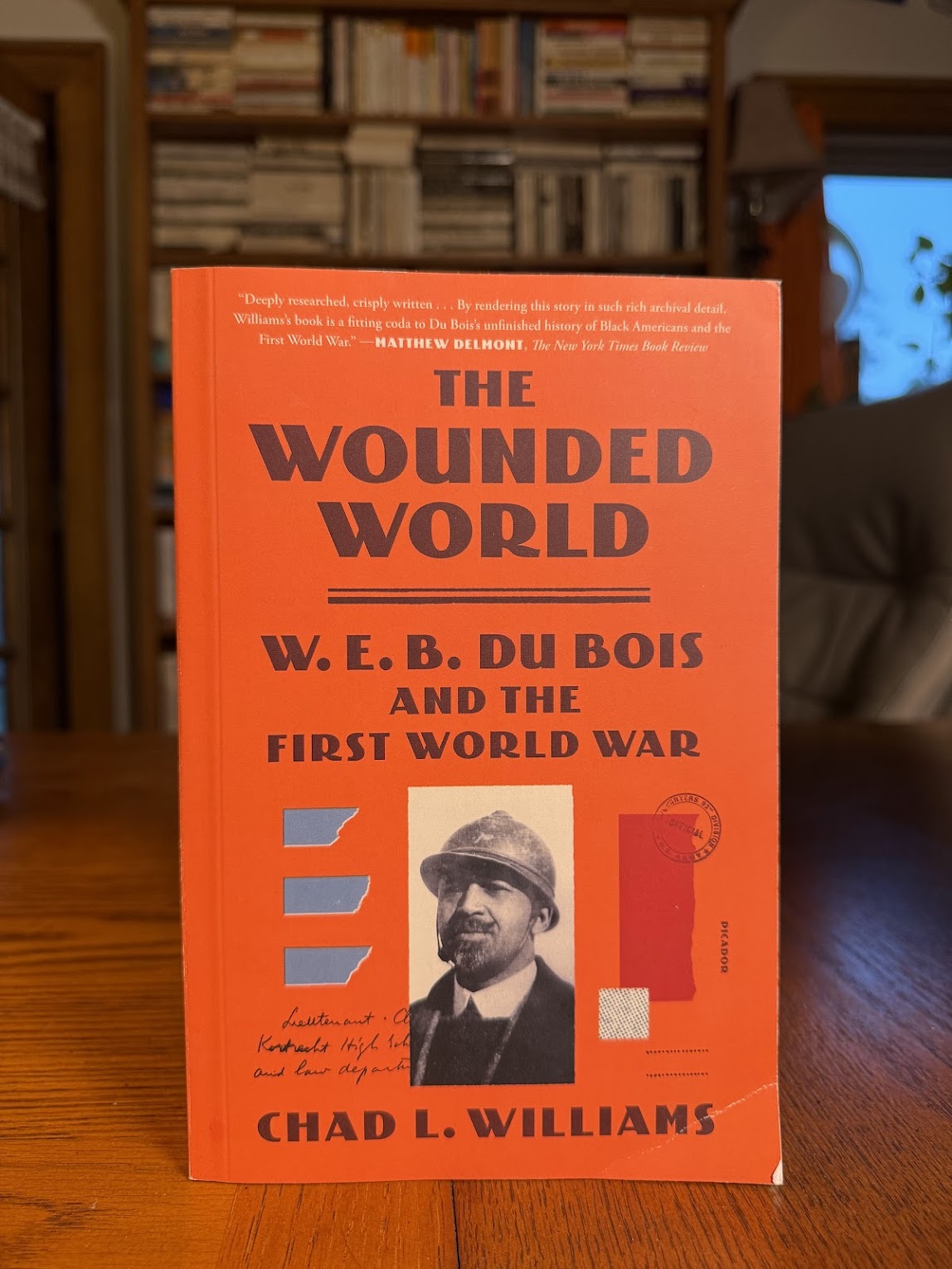 The Wounded World - W.E.B. Du Bois and the First World War by Chad L. Williams