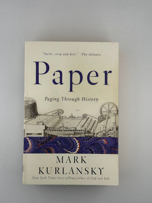 Paper by Mark Kurlansky