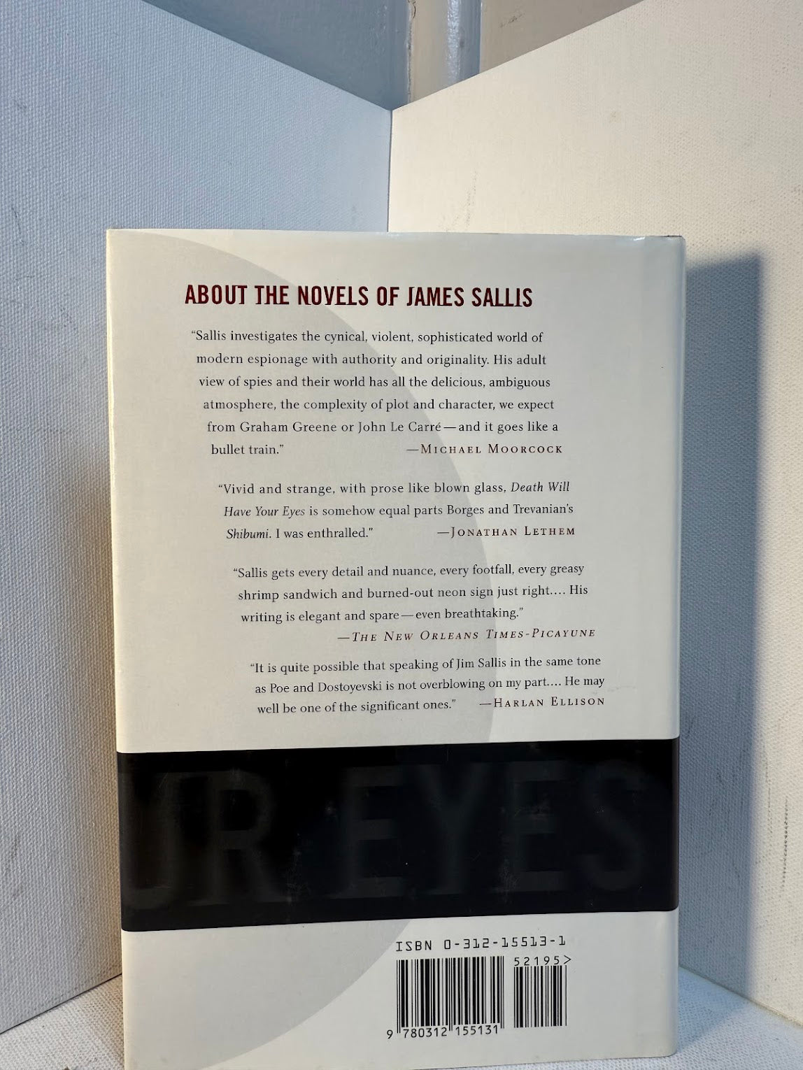 Death Will Have Your Eyes by James Sallis