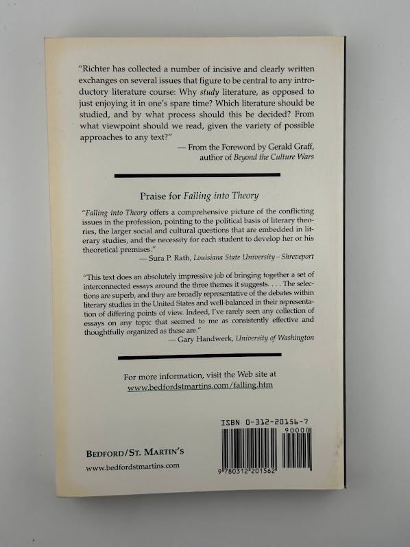 Falling Into Theory by David H. Richter