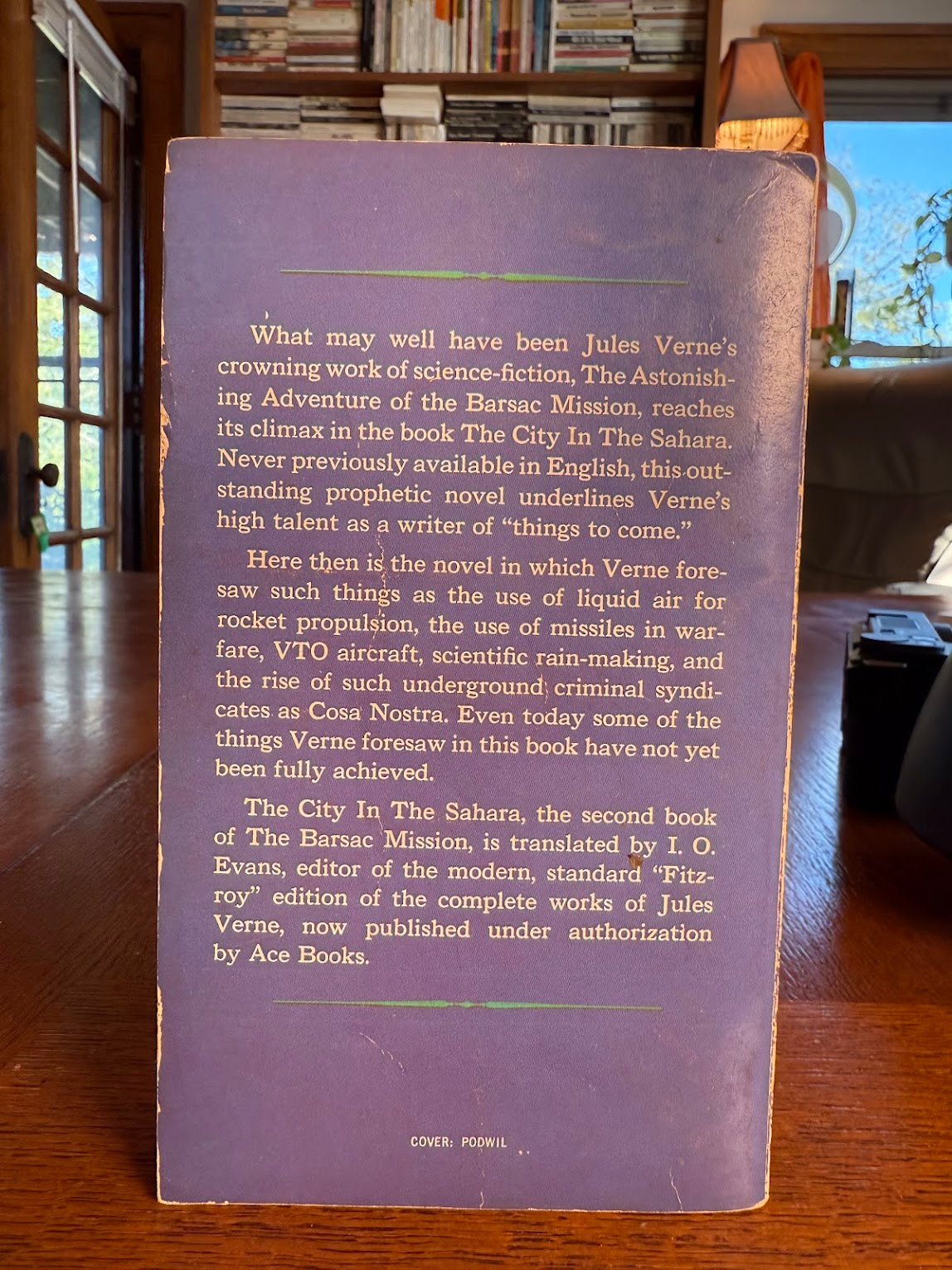 The City in the Sahara by Jules Verne