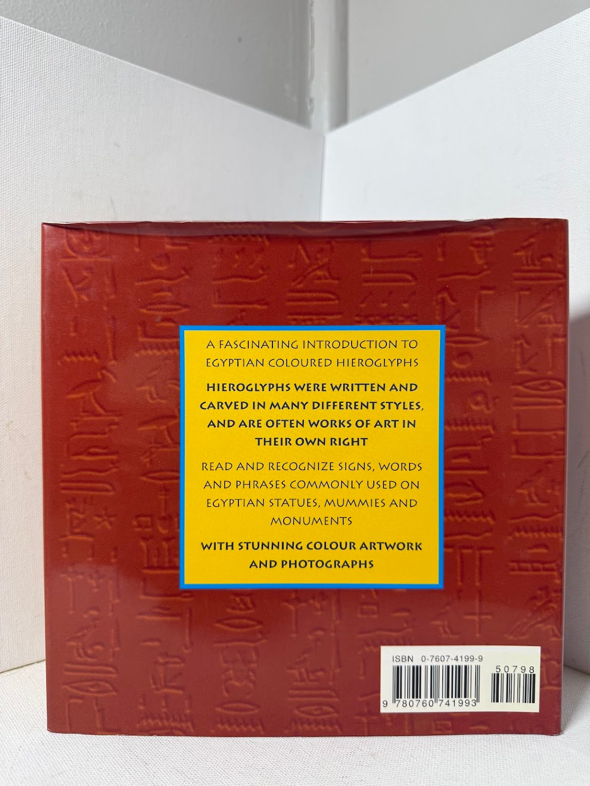 Book of Egyptian Hieroglyphics by Neal Spencer