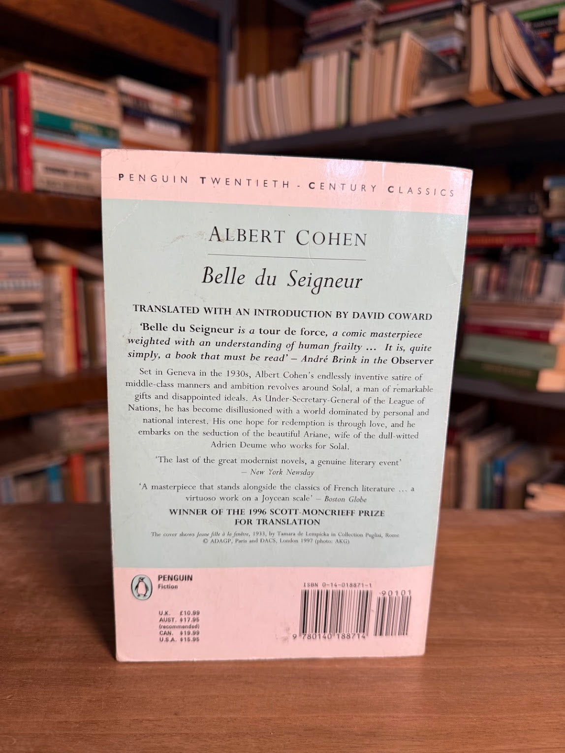 Belle du Seigneur by Albert Cohen