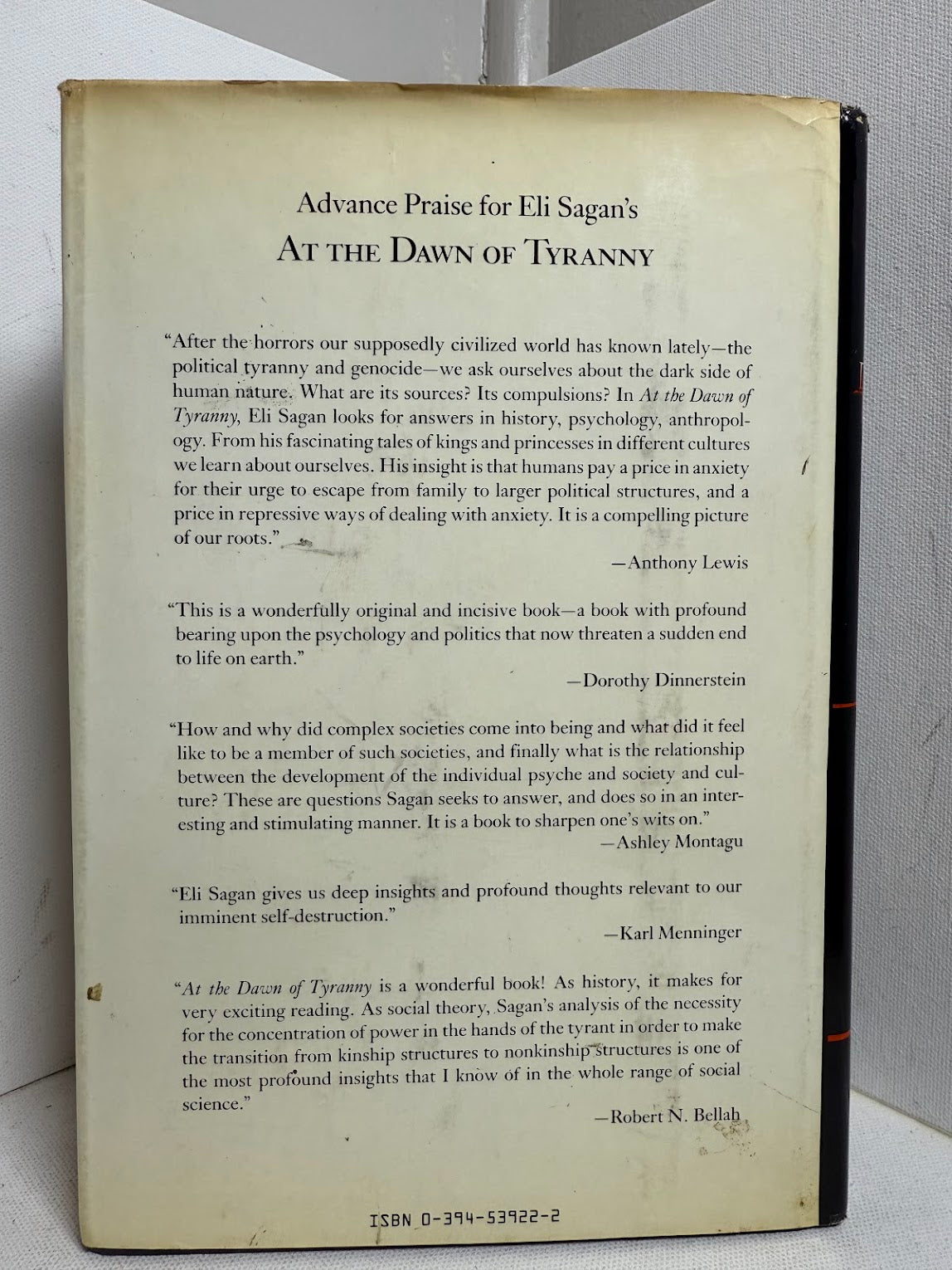 At the Dawn of Tyranny by Eli Sagan