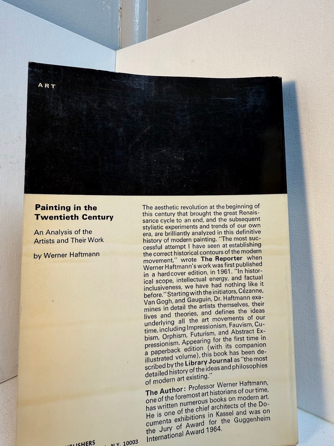 Painting in the Twentieth Century by Werner Haftmann