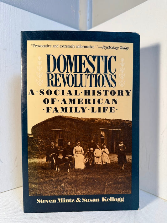 Domestic Revolutions - A Social History of American Family Life by Steven Mintz & Susan Kellogg
