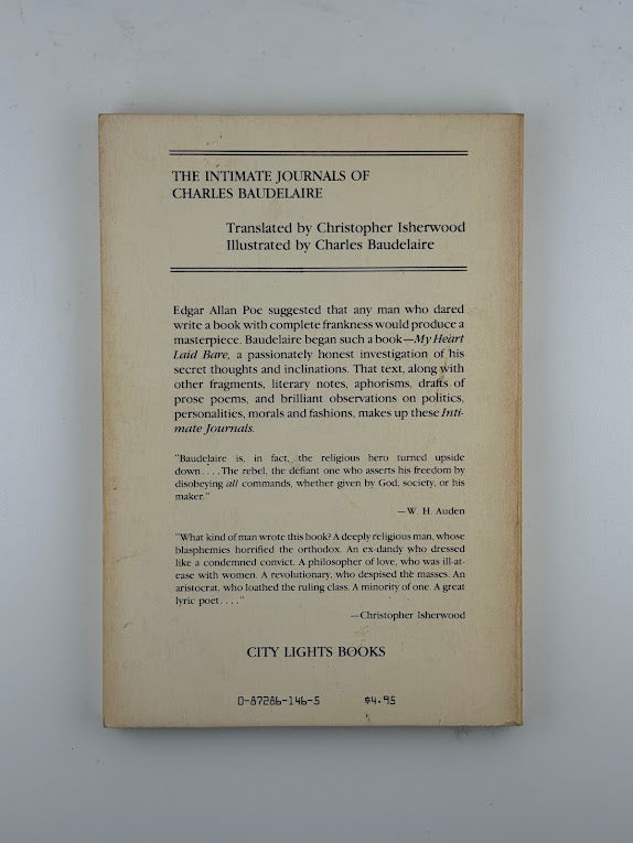 Intimate Journals by Charles Baudelaire