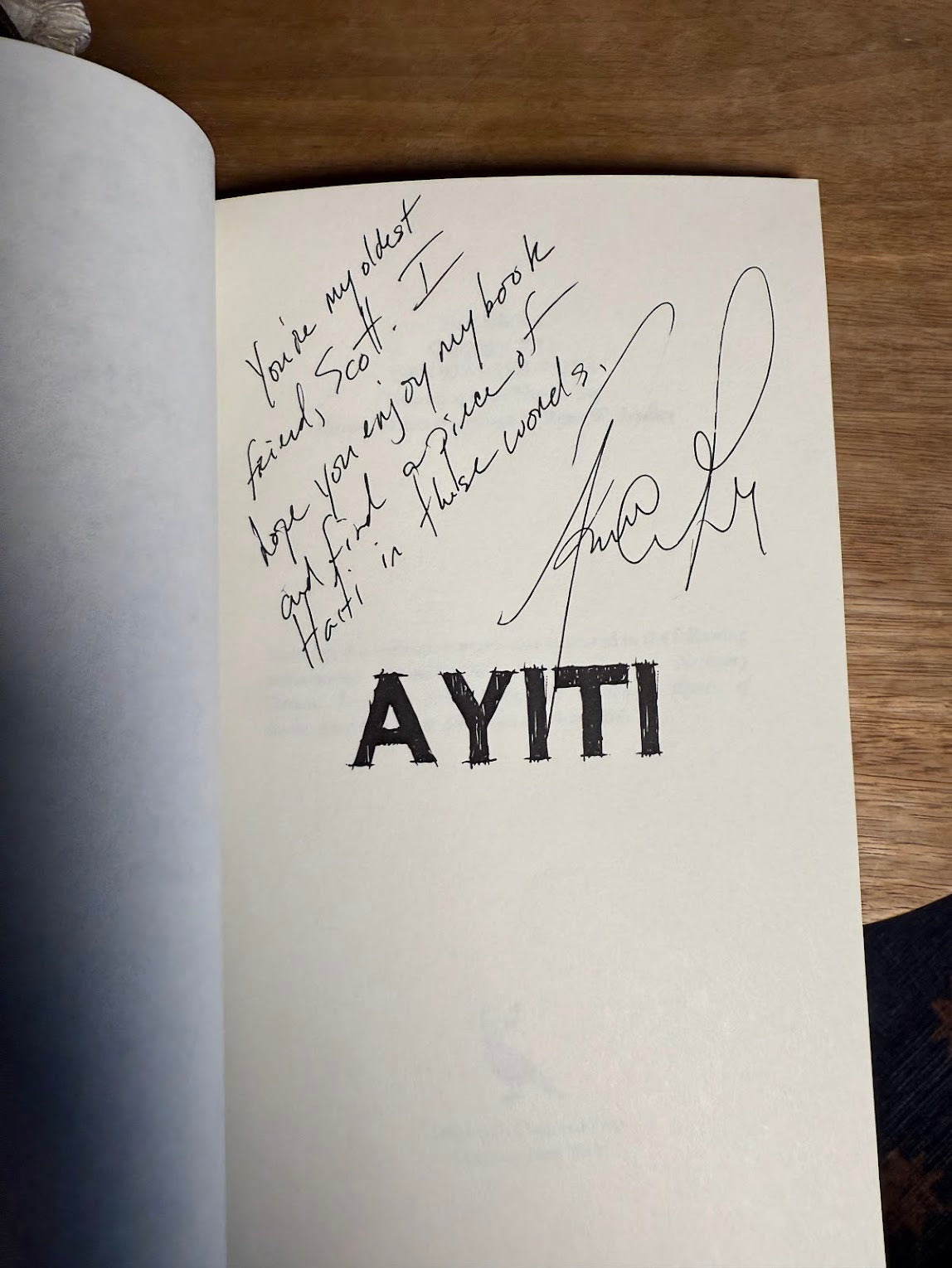 (Signed) Ayiti by Roxane Gay
