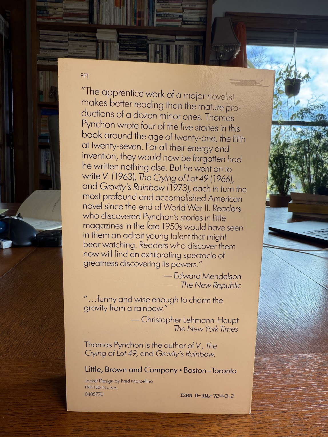 Slow Learner by Thomas Pynchon