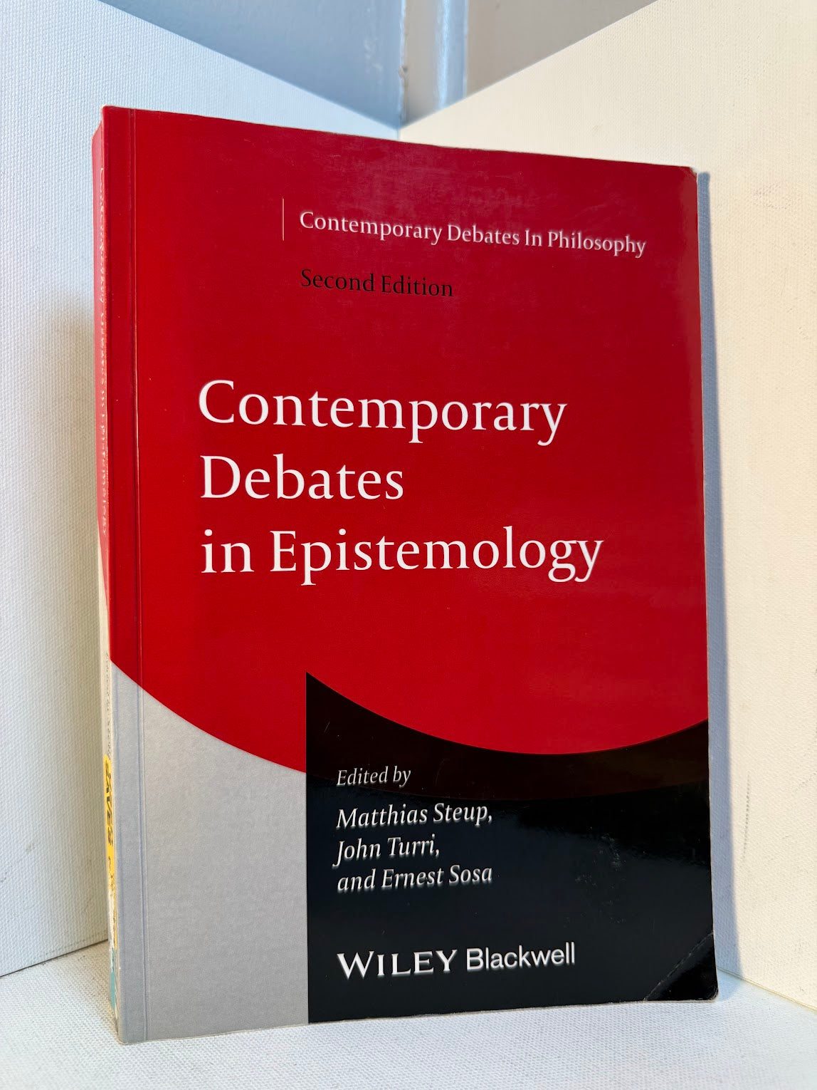 Contemporary Debates in Epistemology edited by Steup, Turri, Sosa