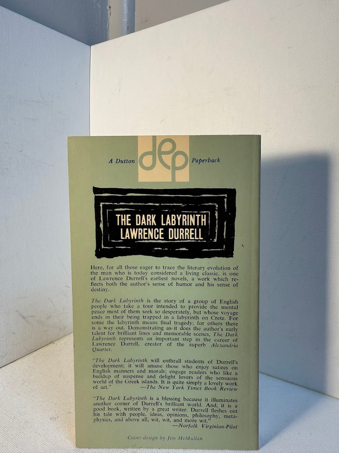 The Dark Labyrinth by Lawrence Durrell