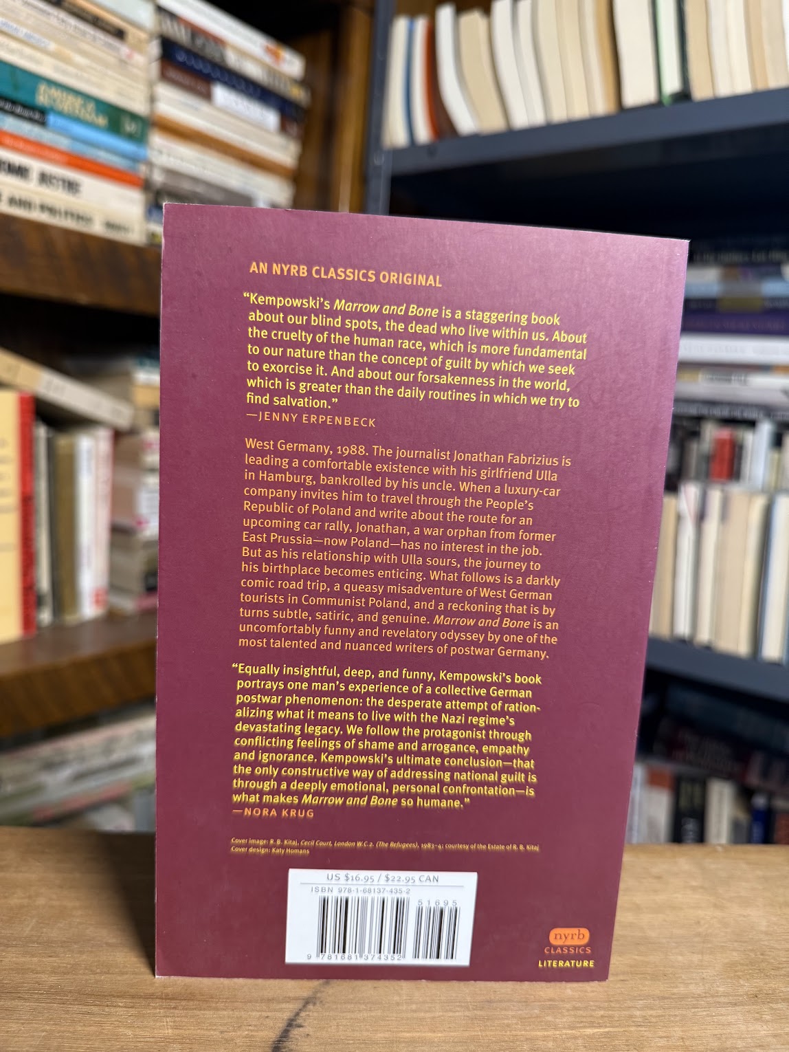 Marrow and Bone by Walter Kempowski