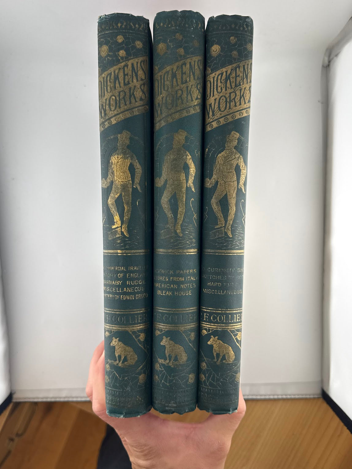 Volume IV, V, VI of The Works of Charles Dickens