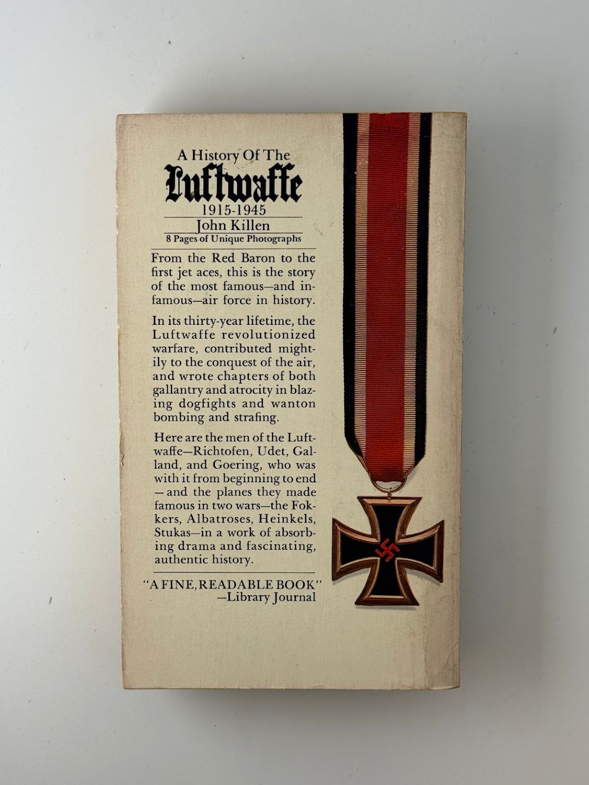 A History of the Luftwaffe by John Killen