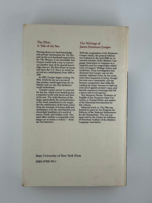 The Pilot; A Tale of the Sea by James Fenimore Cooper