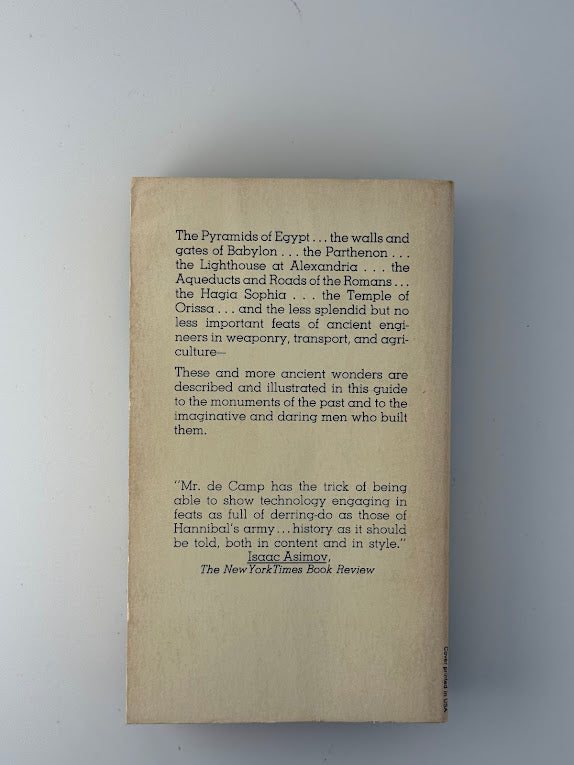 The Ancient Engineers by L. Sprague de Camp