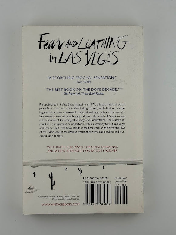 Fear and Loathing in Las Vegas by Hunter S. Thompson