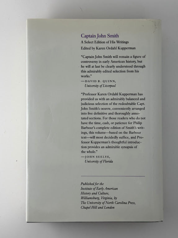 Captain John Smith edited by Karen Ordahl Kupperman