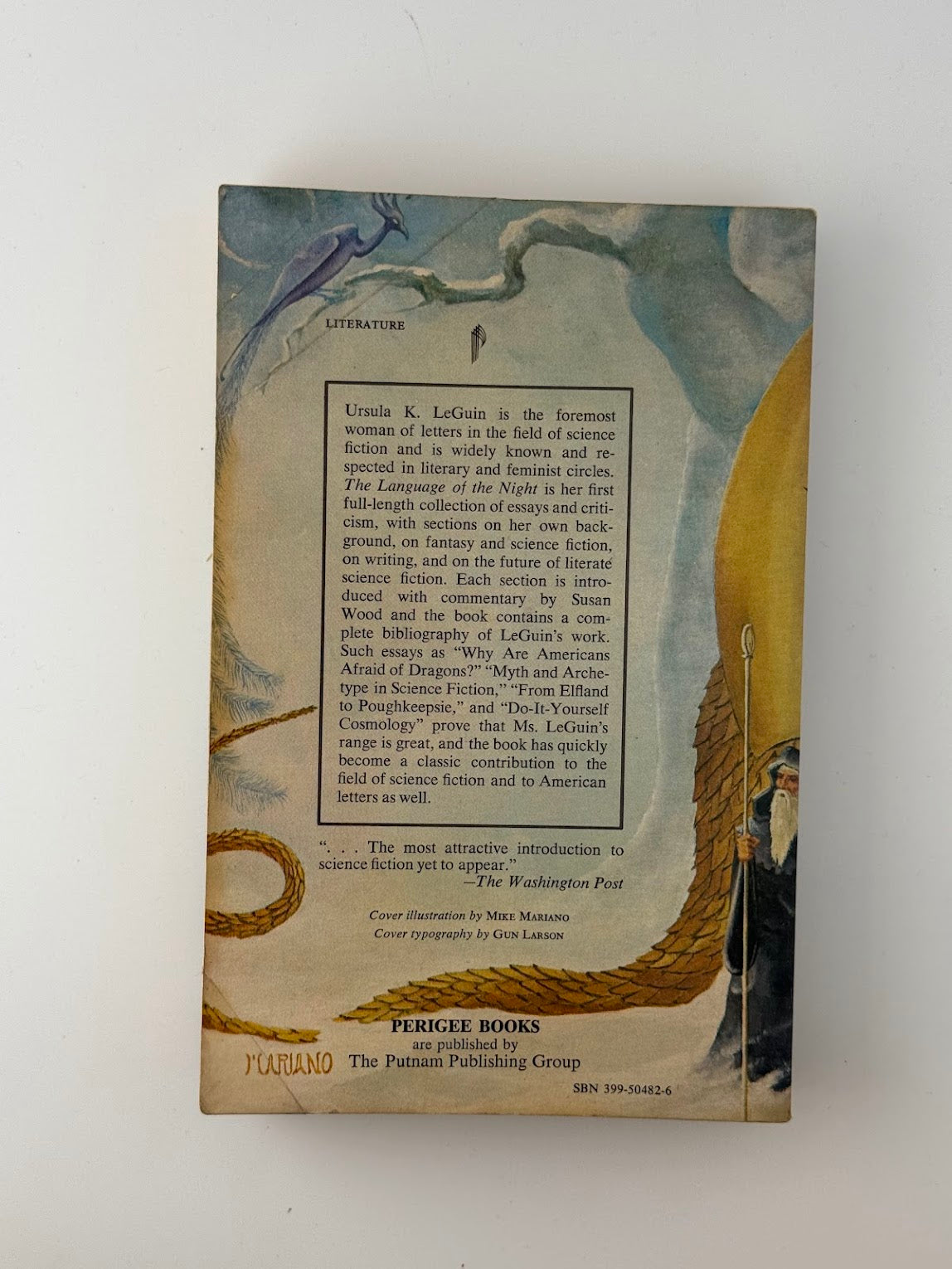 The Language of the Night by Ursula K. LeGuin