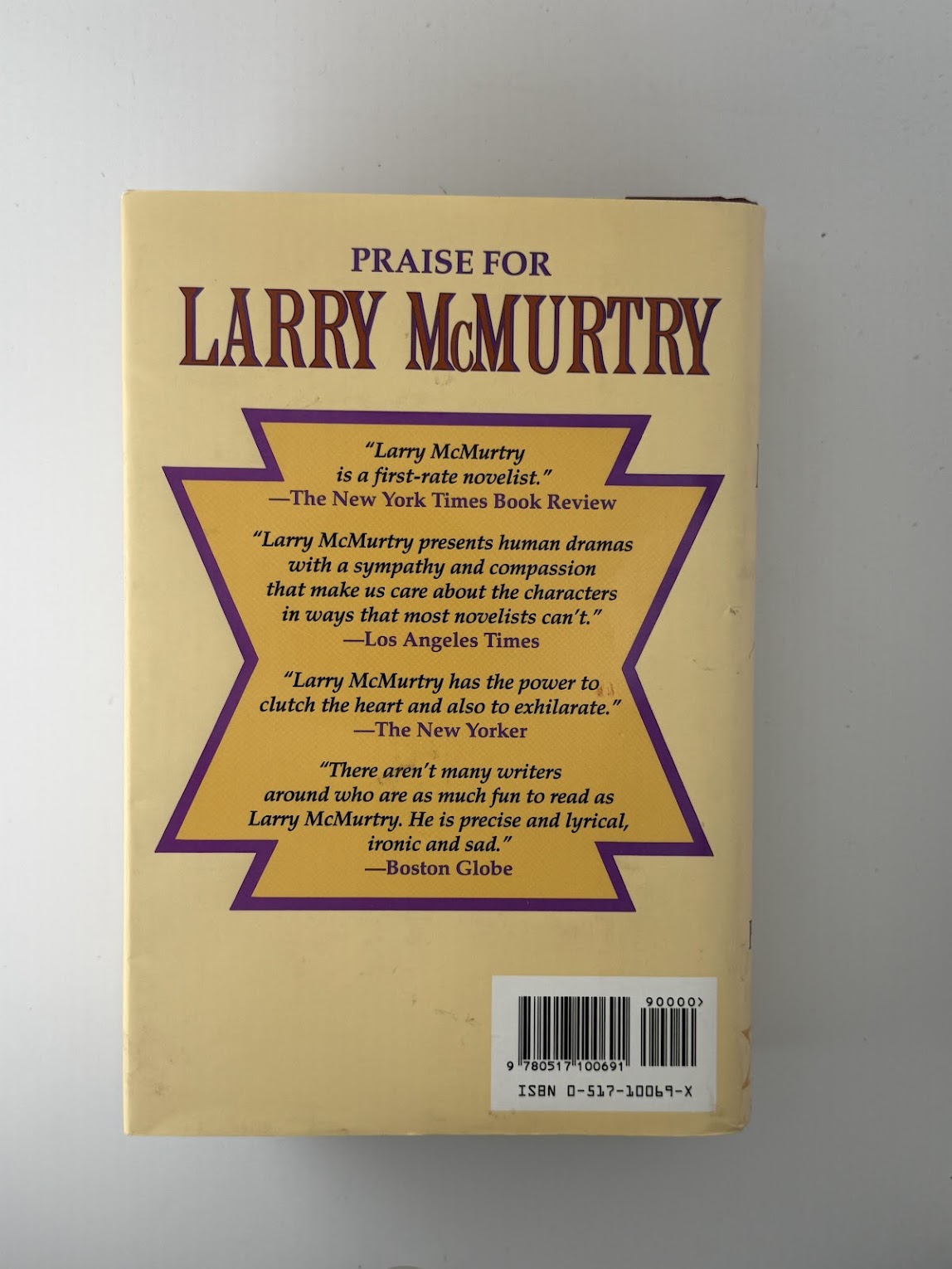 Three Bestselling Novels by Larry McMurtry