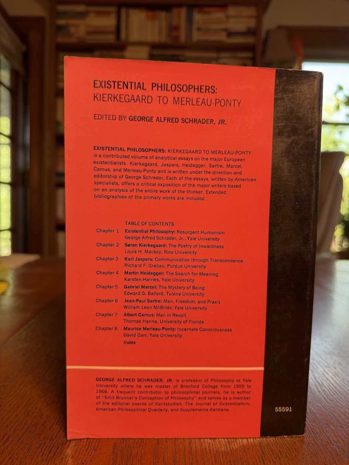 Existential Philosophers: Kierkegaard to Merleau-Ponty by George Alfred Schrader