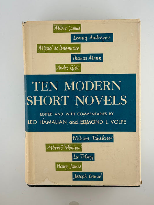 Ten Modern Short Novels edited by Leo Hamlian