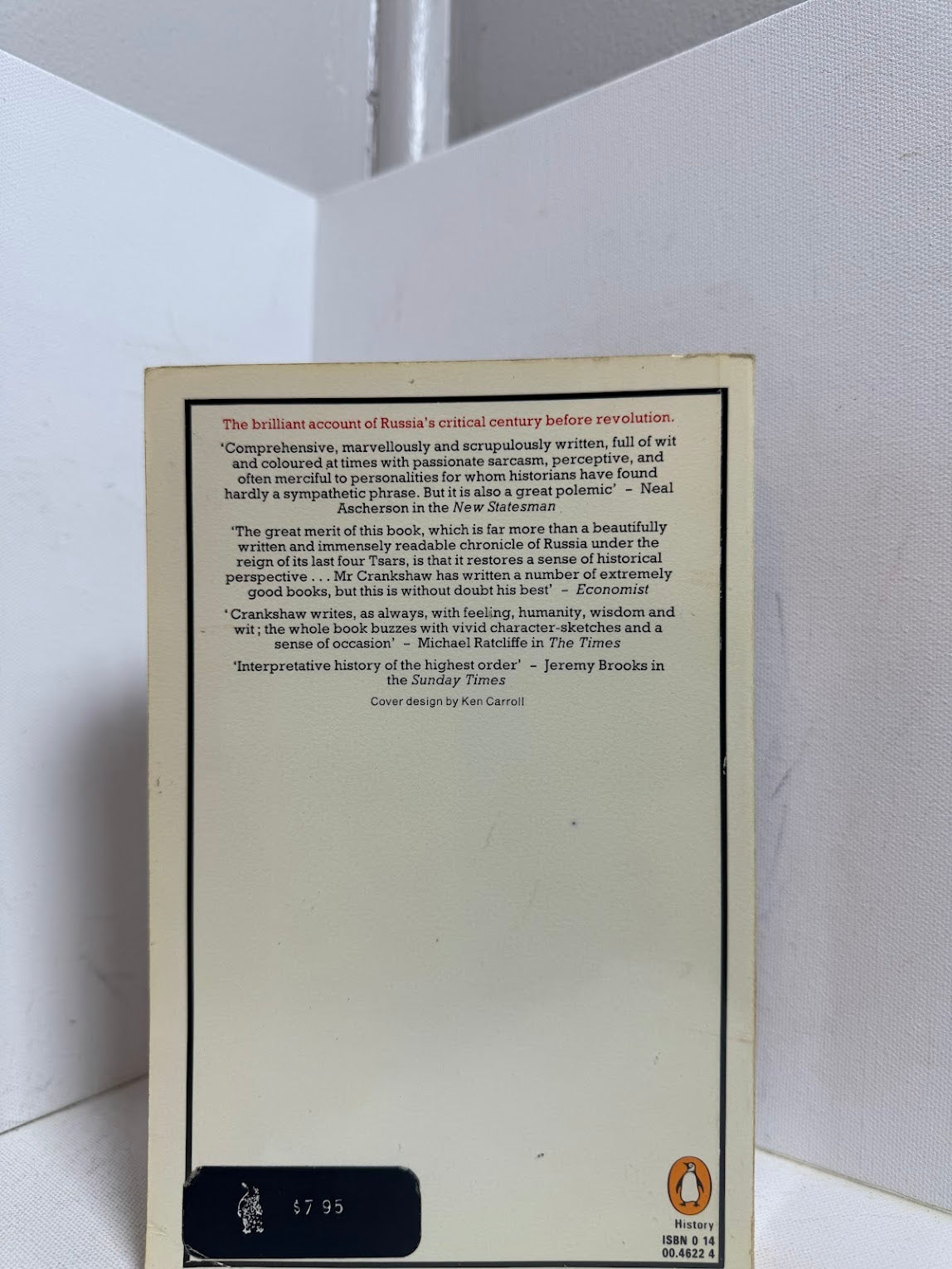 The Shadow of the Winter Palace by Edward Crankshaw