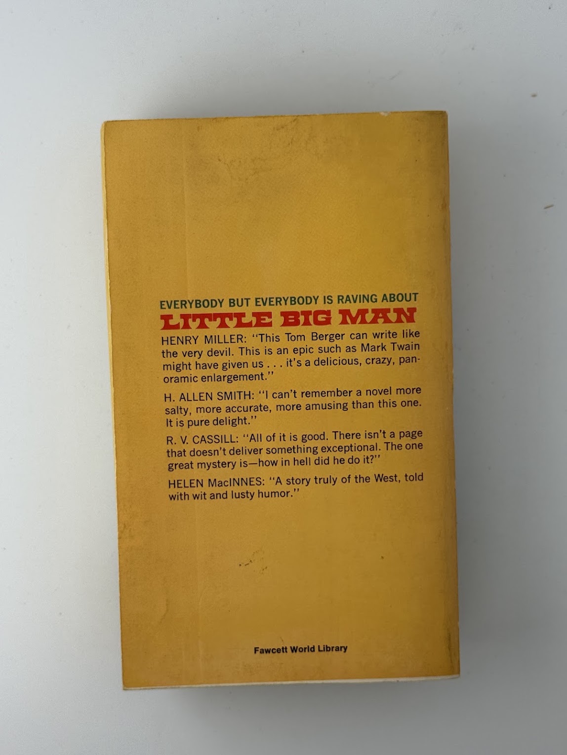 Little Big Man by Thomas Berger