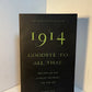 1914 - Goodbye to All That edited by Lavinia Greenlaw