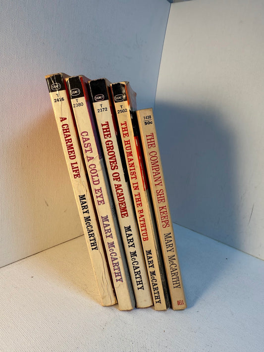 5 vintage novels by Mary McCarthy