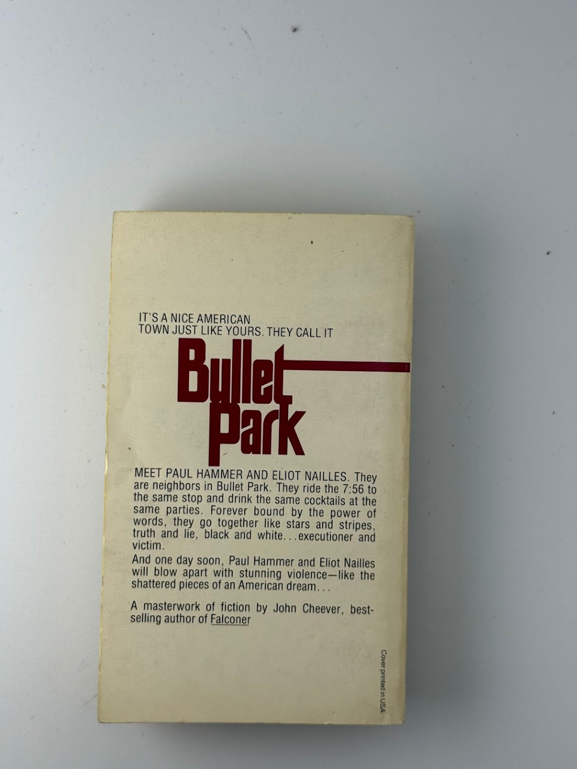 Bullet Park by John Cheever