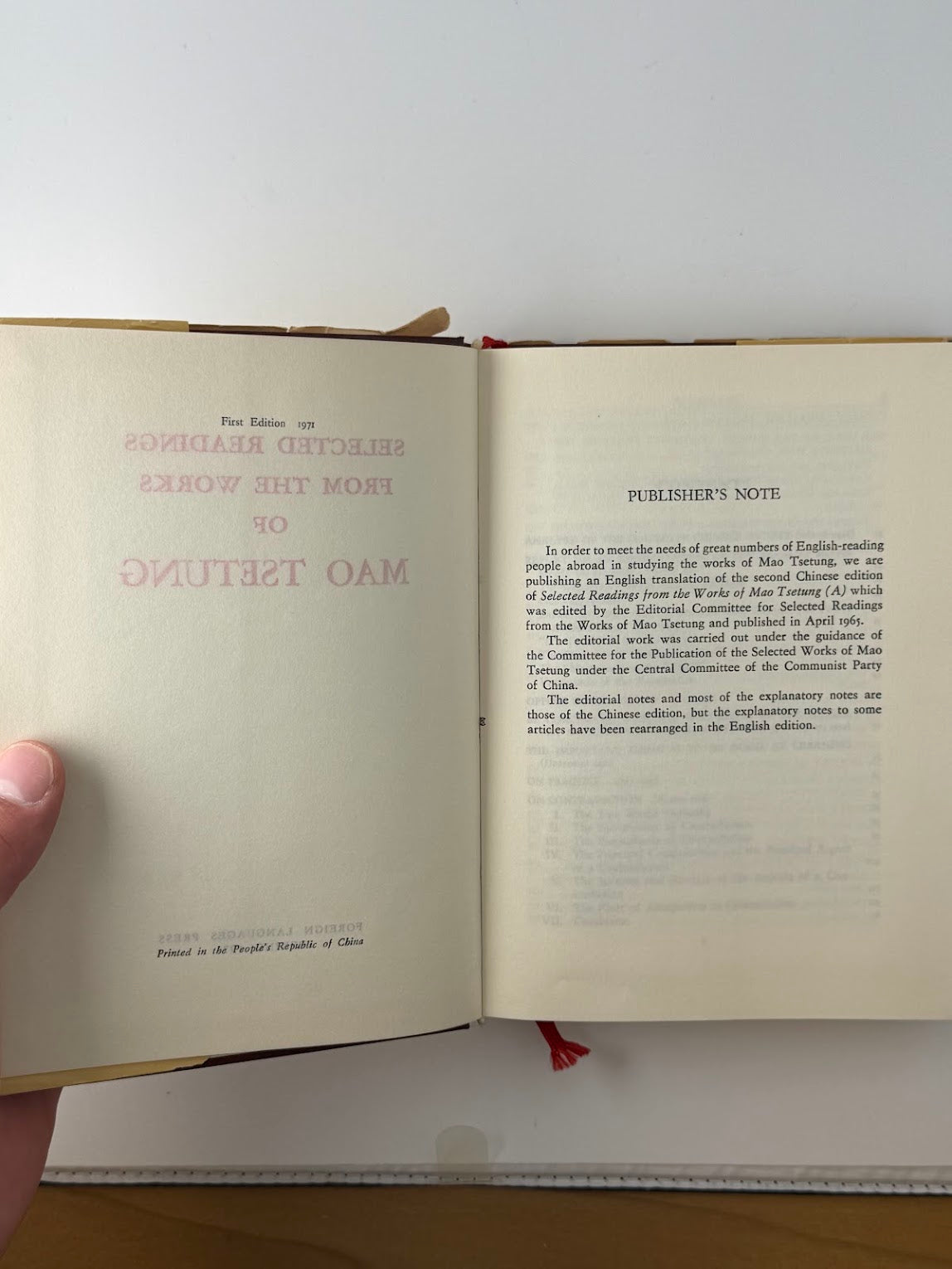 Selected Works of Mao Tse-Tung 3 volumes