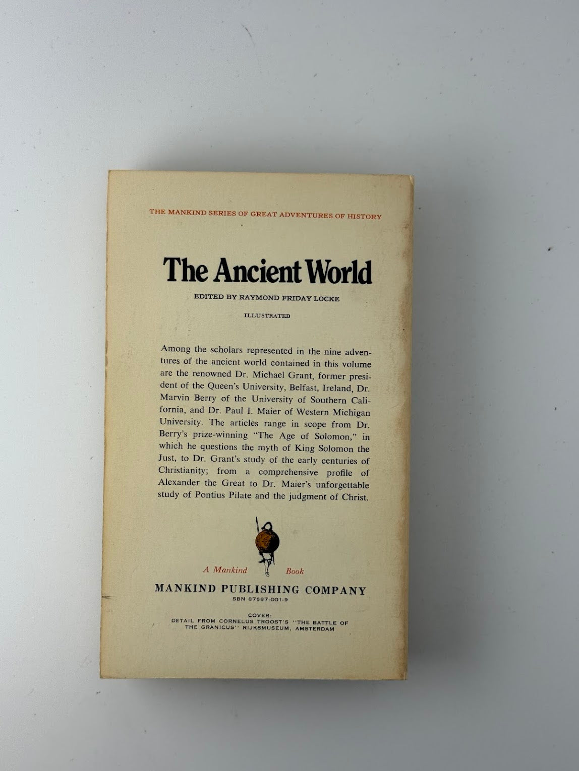 The Ancient World edited by Raymond Friday Locke