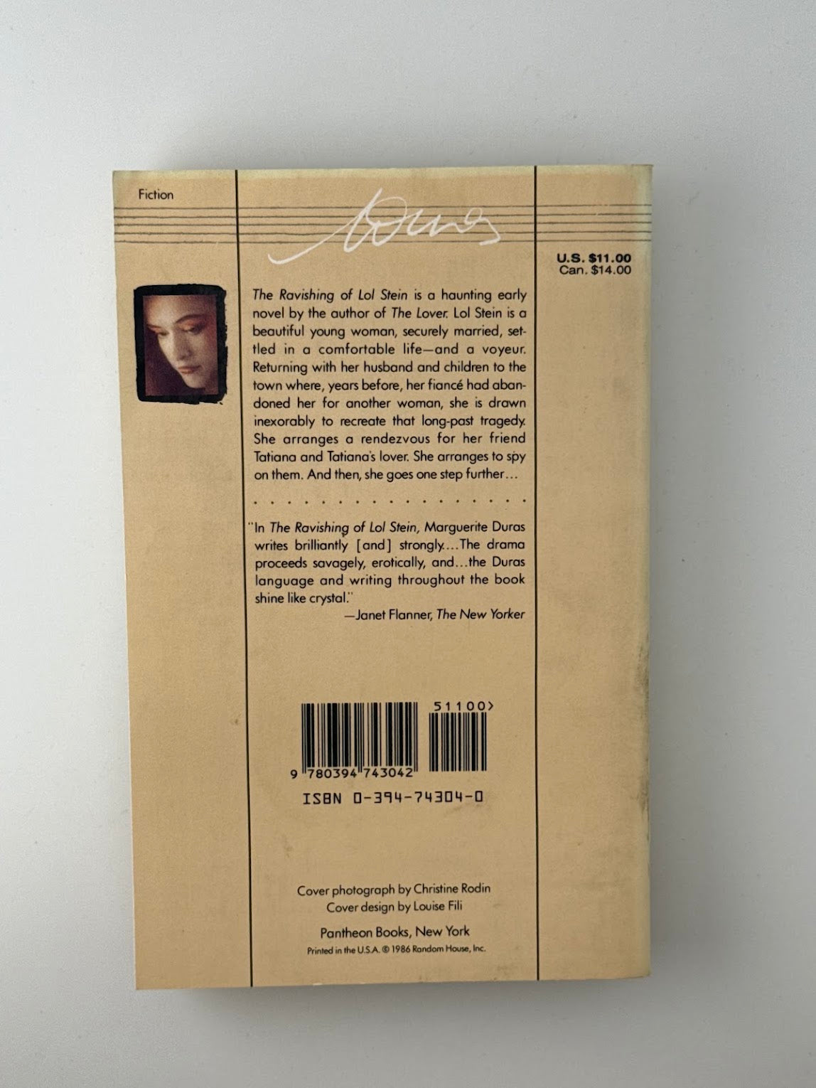 The Ravishing of Lol Stein by Marguerite Duras