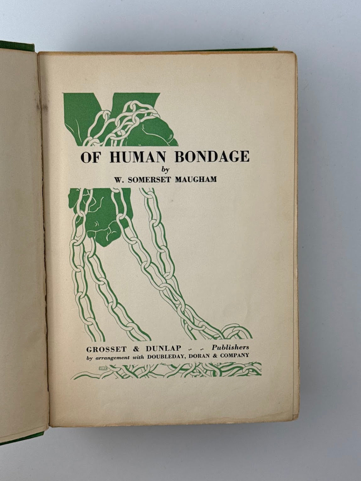 Of Human Bondage by W. Somerset Maugham