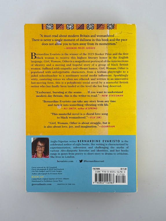 Girl, Woman, Other by Bernardine Evaristo