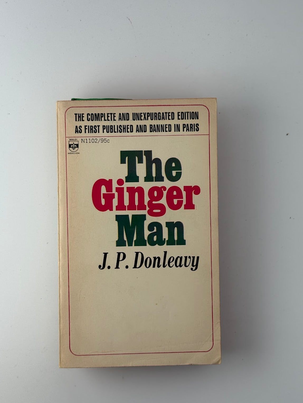 The Ginger Man by J.P. Donleavy
