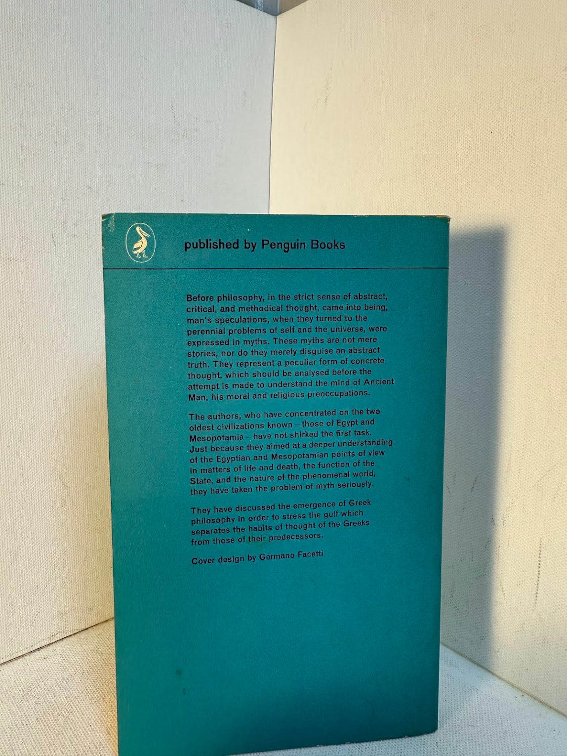 Before Philosophy by Henri Frankfort