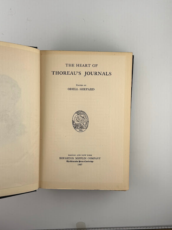 The Heart of Thoreau's Journals