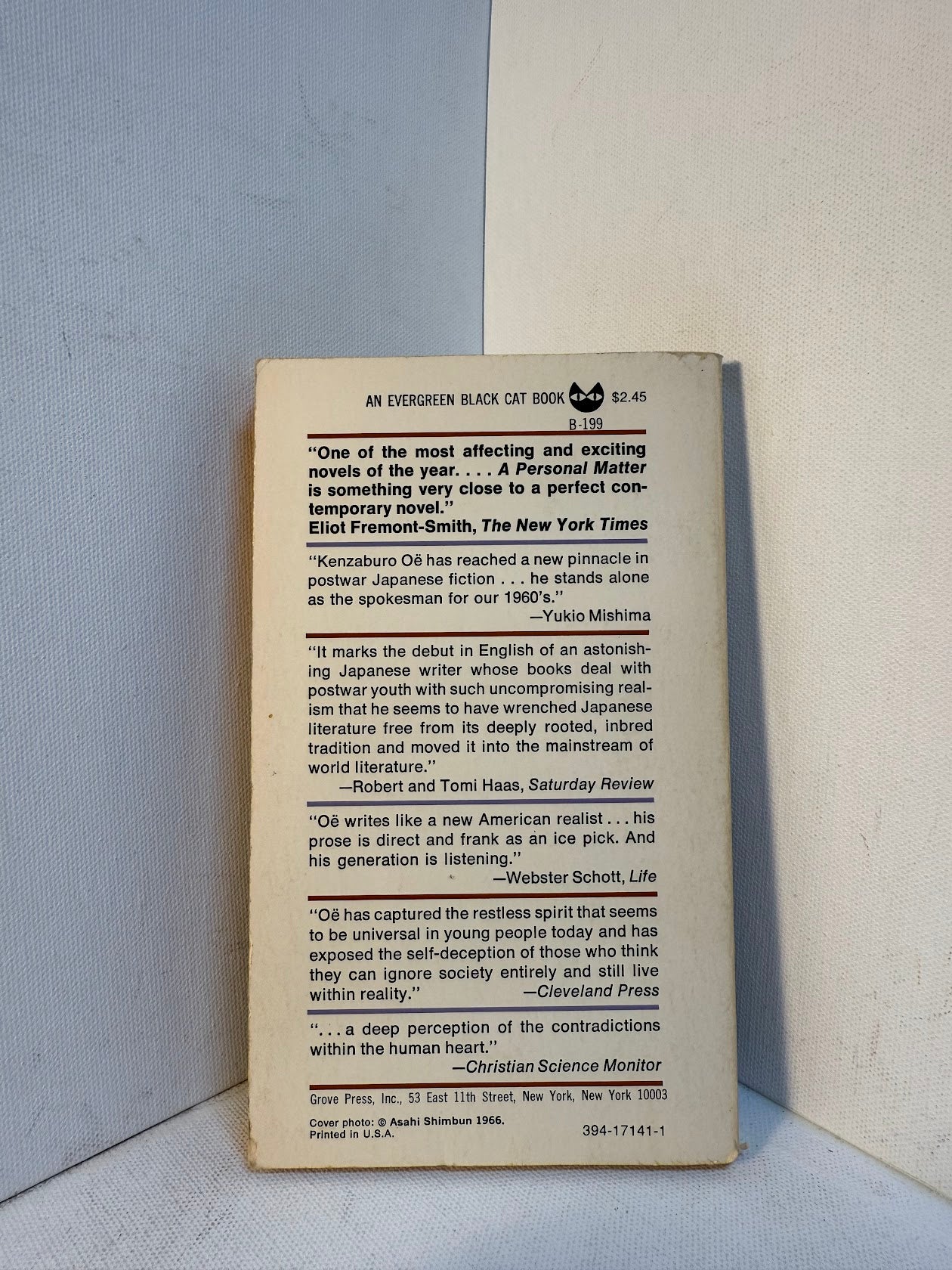 A Personal Matter by Kenzaburo Oe