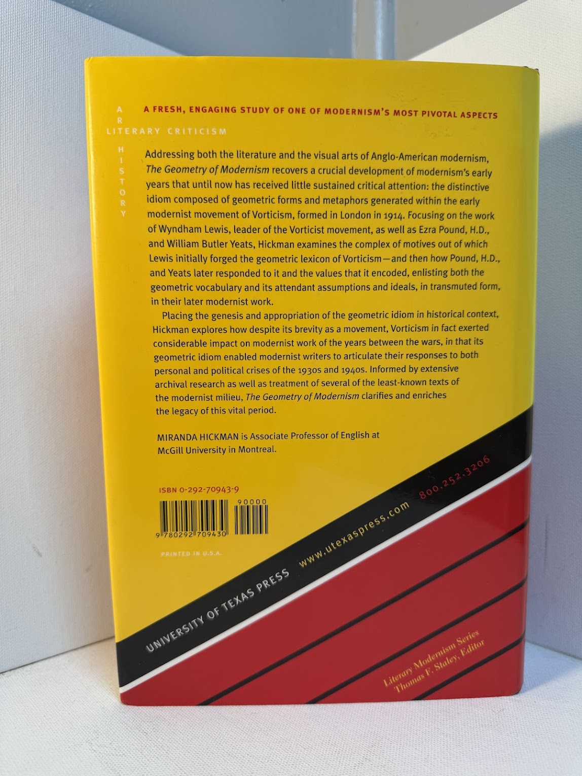 The Geometry of Modernism by Miranda B. Hickman